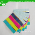 Colorful Paper Printed Gilding Striped Napkins